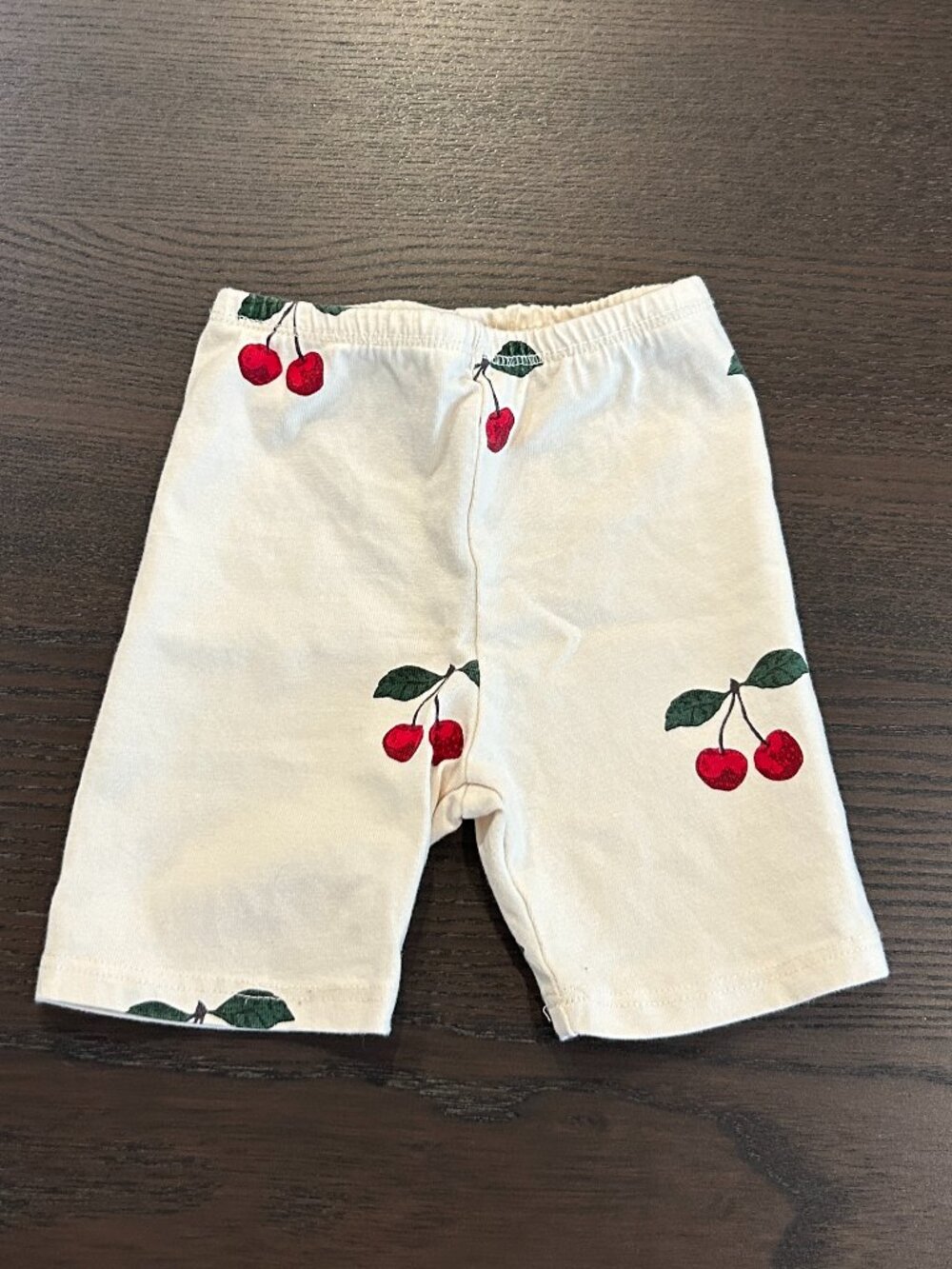 Konges Lin Short Leggings Ma Grande Cerise GOTS 6M